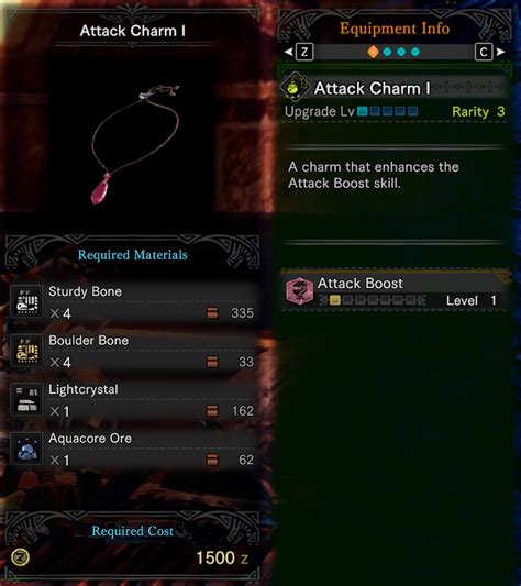 mhw mighty charm